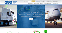 Desktop Screenshot of cambridgeseals.com